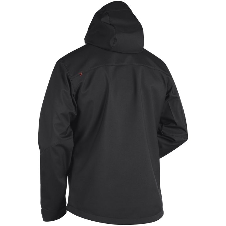 Jacka softshell 49492517 Svart / Röd BLÅKLÄDER JACKA 49492517 SVART/RÖD S – bild 2