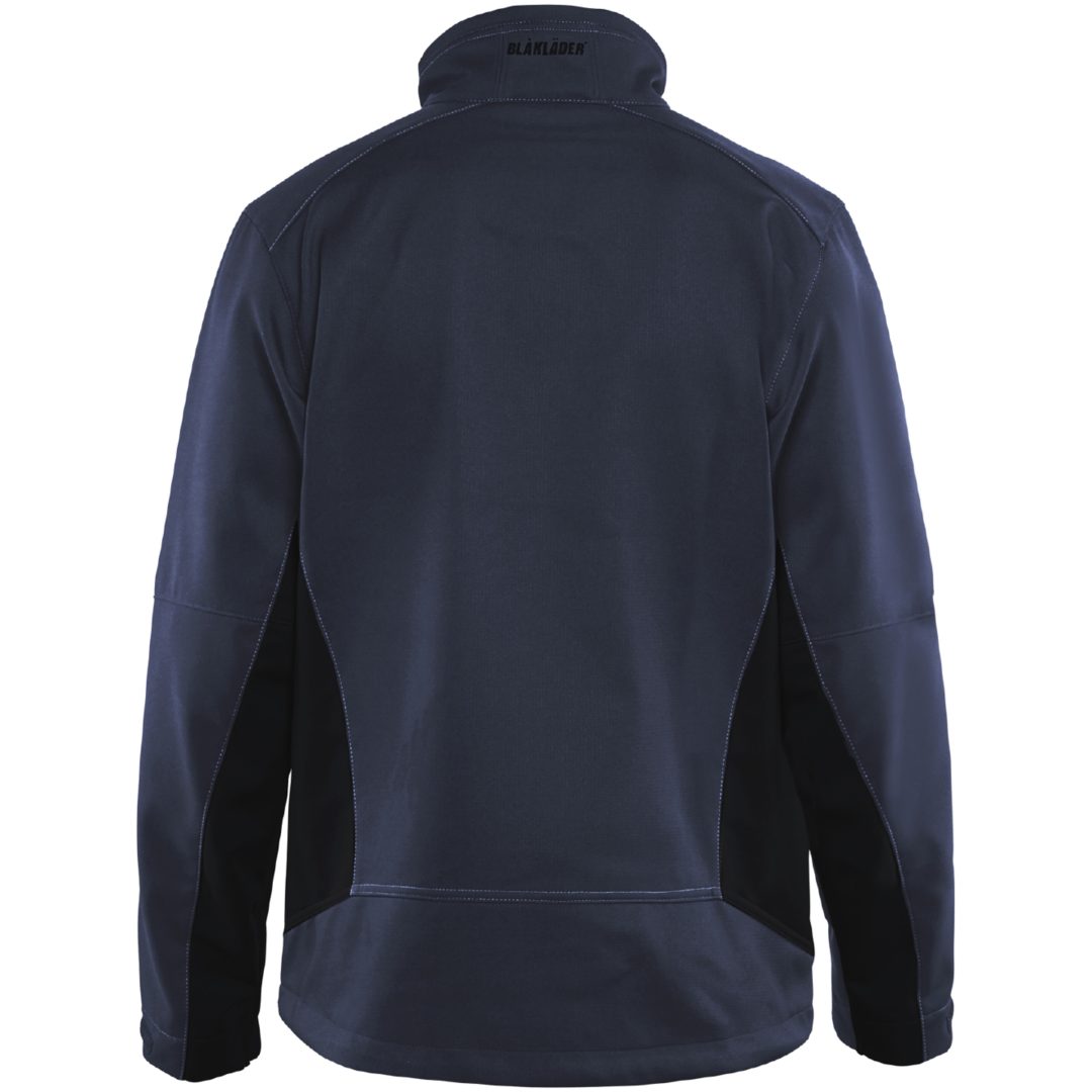Jacka softshell 49502516 Marin / Svart BLÅKLÄDER JACKA 49502516 MARIN/SVART XS – bild 2