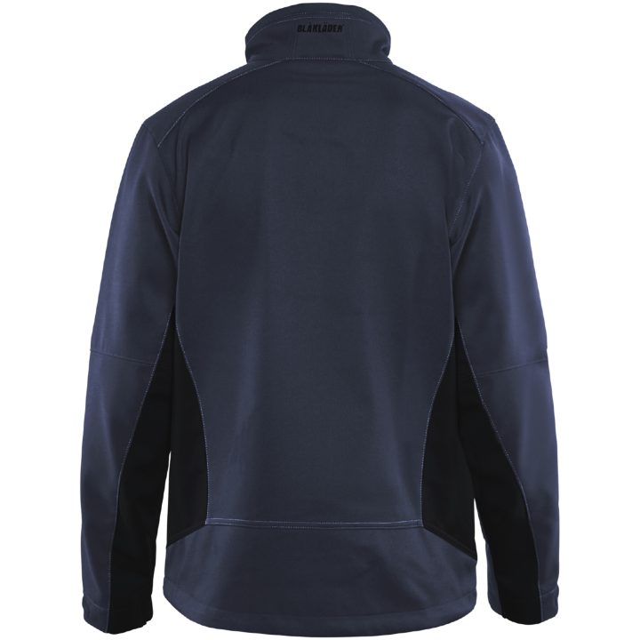 Jacka softshell 49502516 Marin / Svart BLÅKLÄDER JACKA 49502516 MARIN/SVART XS – bild 2