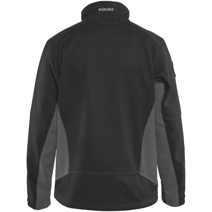 Jacka softshell 49502516 Svart / Grå BLÅKLÄDER JACKA 49502516 SVART/GRÅ XS – bild 2
