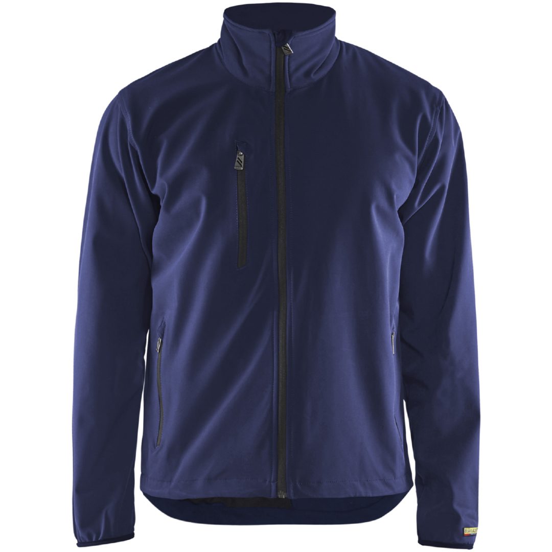 Jacka softshell 49522518 Marin / Svart BLÅKLÄDER JACKA 49522518 MARIN/SVART XS