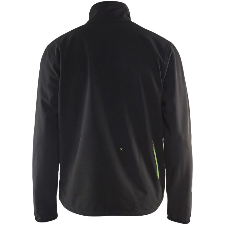 Jacka softshell 49522518 Svart BLÅKLÄDER JACKA 49522518 SVART S – bild 3