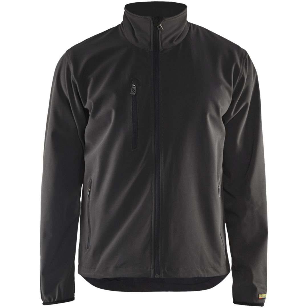 Jacka softshell 49522518 Svart BLÅKLÄDER JACKA 49522518 SVART S