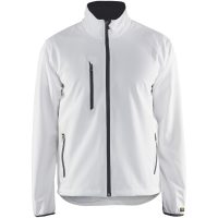 Jacka softshell 49522518 Vit / Grå BLÅKLÄDER