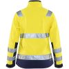Jacka Softshell Dam 49022517 Hivisgul / Marin BLÅKLÄDER JACKA 49022517 GUL/MARIN XS – miniatyr 2