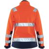 Jacka Softshell Dam 49022517 Hivisorange / Marin BLÅKLÄDER JACKA 49022517 ORANGE/MAR XS – miniatyr 2