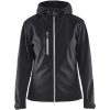 Jacka softshell dam 49192517 Svart / Grå BLÅKLÄDER JACKA 49192517 SVART/SIL XS – miniatyr 1