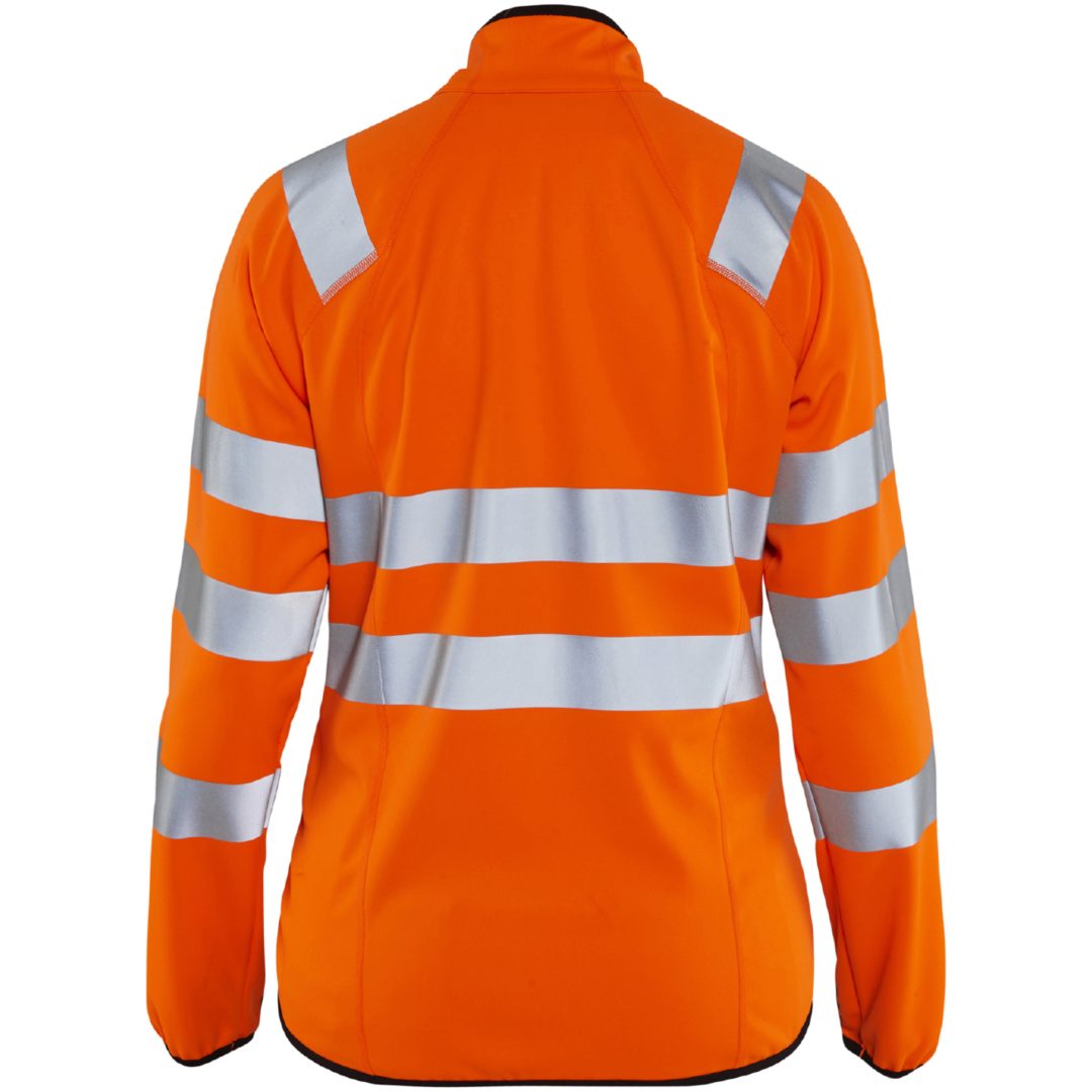 Jacka Softshell Dam 49262512 Hivisorange BLÅKLÄDER JACKA 49262512 ORANGE XS – bild 2