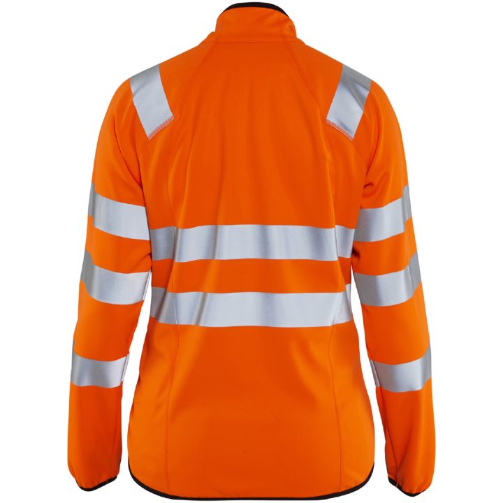 Jacka Softshell Dam 49262512 Hivisorange BLÅKLÄDER JACKA 49262512 ORANGE XS – bild 2