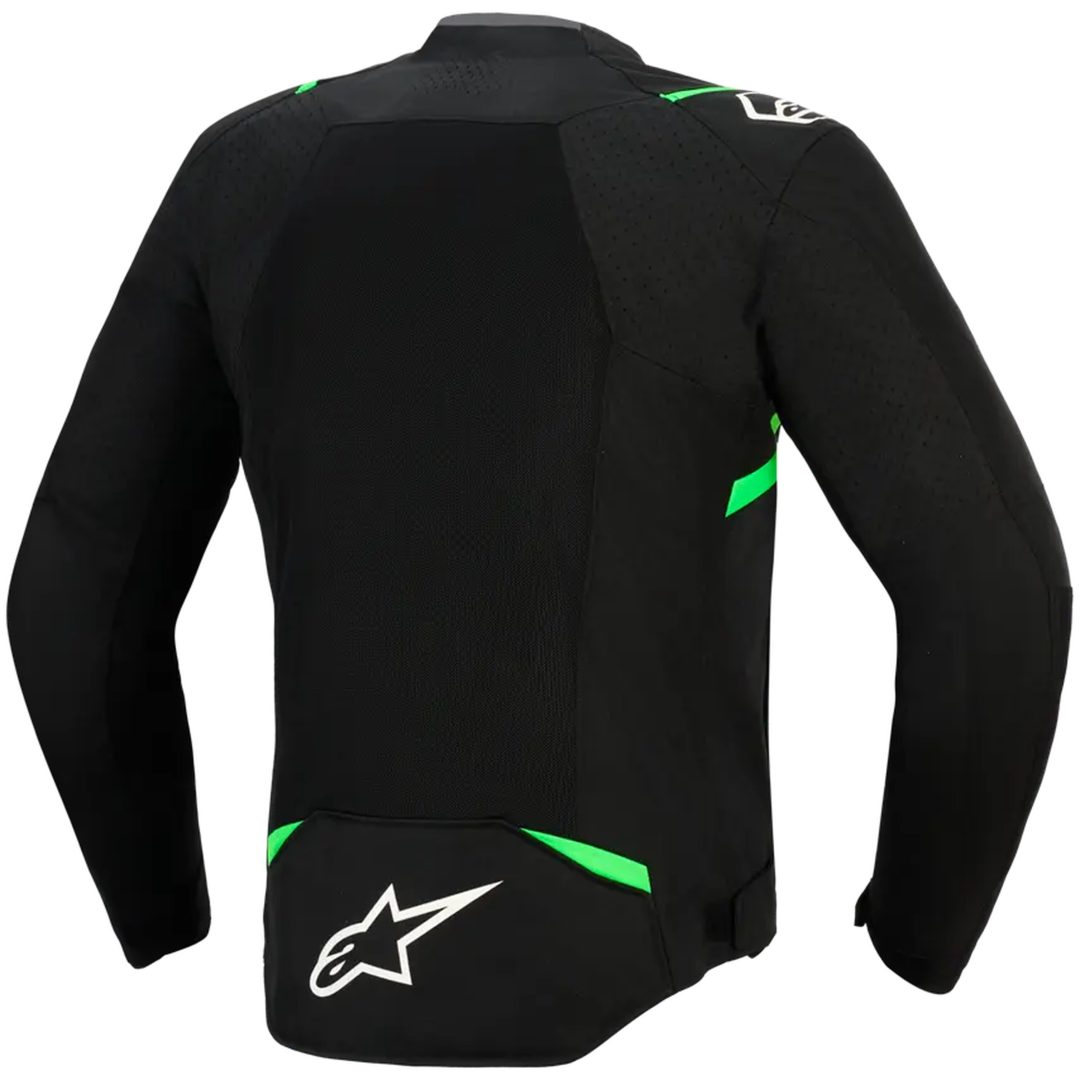 Jacka T-SPS Air v2 Textil Svart/Grön ALPINESTARS 3XL – bild 2