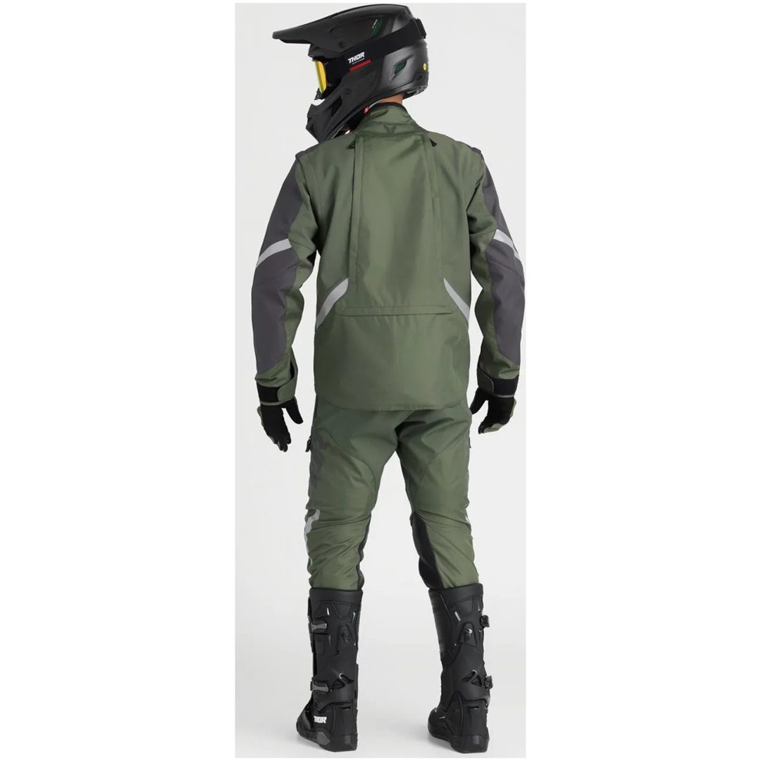 Jacka Terrain Army Grön Textil THOR Small – bild 3