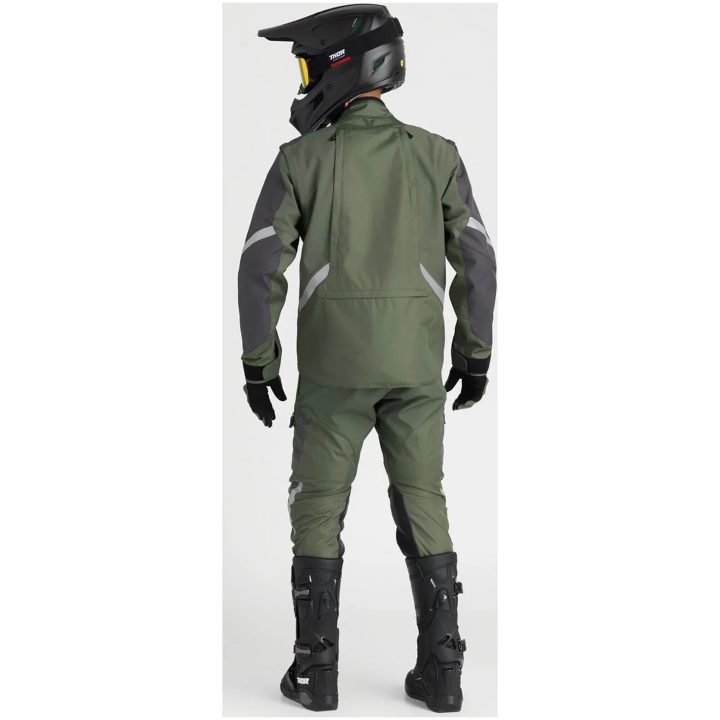 Jacka Terrain Army Grön Textil THOR Small – bild 3