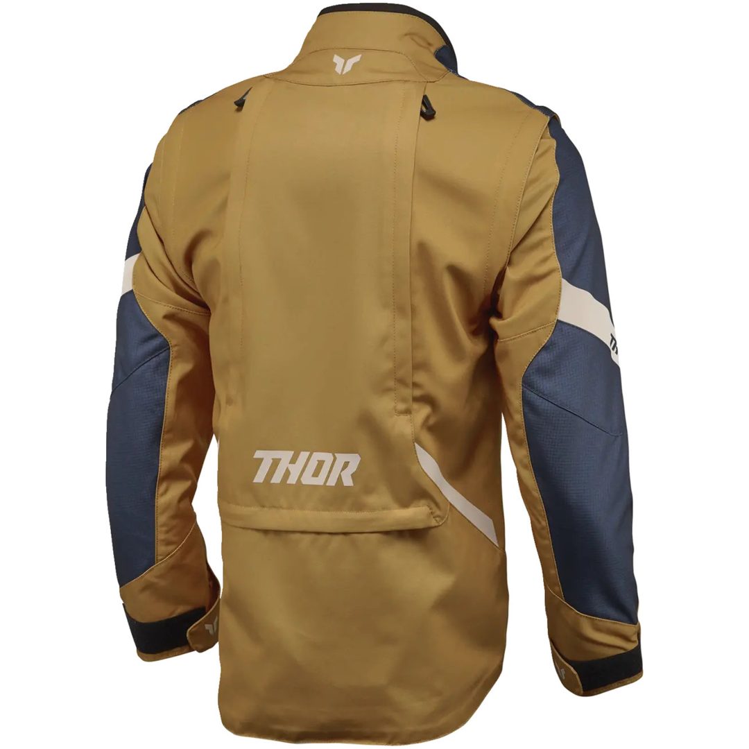 Jacka Terrain Dam Textil Midnattsblå Brun THOR XL – bild 2