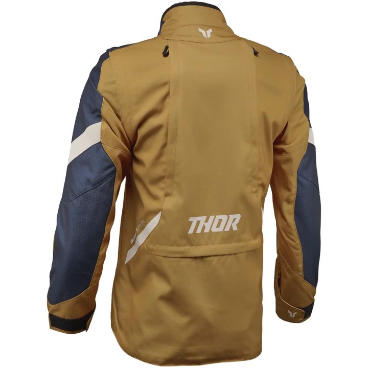 Jacka Terrain Dam Textil Midnattsblå Brun THOR XL – bild 4