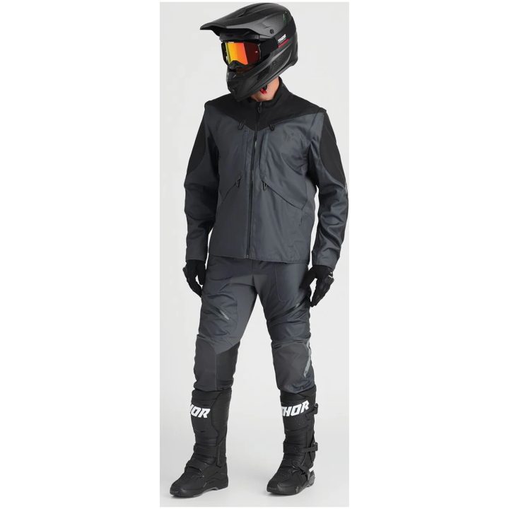 Jacka Terrain Textil Grå THOR XXL – bild 6
