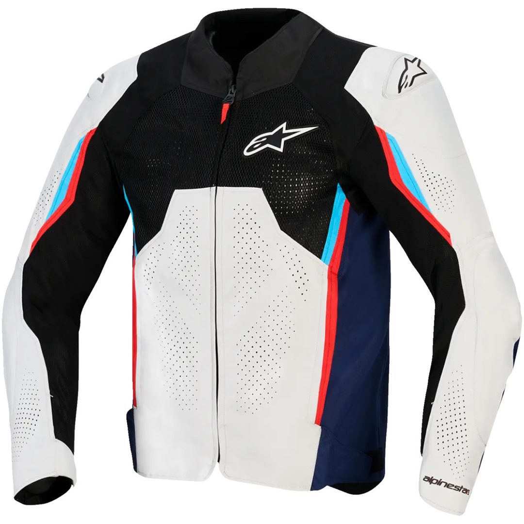 Jacka Textil AST v3 Air Silver ALPINESTARS M