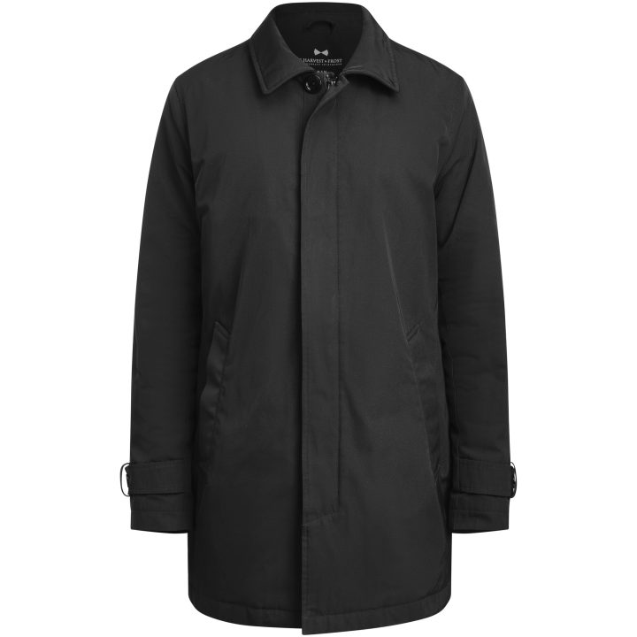 Jacka The Car Coat Svart J.Harvest & Frost s – bild 2