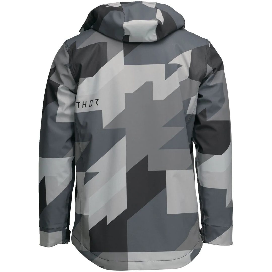 Jacka Tour Brave Grå Svart Textil THOR Small – bild 4
