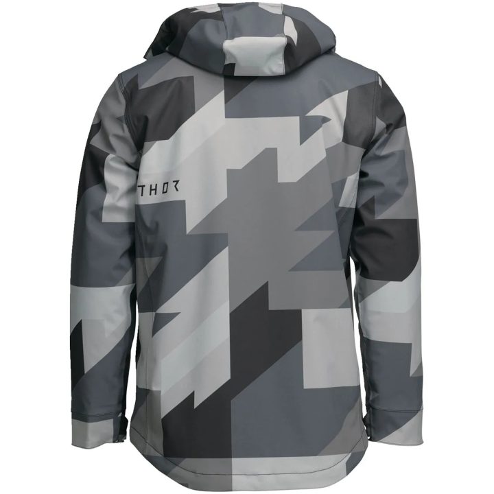 Jacka Tour Brave Grå Svart Textil THOR Small – bild 4