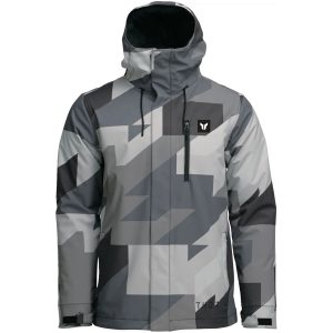 Jacka Tour Brave Grå Svart Textil THOR