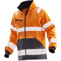 Jacka Windblocker Varsel 1190 Advanced Orange/Svart Jobman