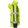 Jackor 163 Fluorescerande Gul Polyester Top Swede XS – miniatyr 2