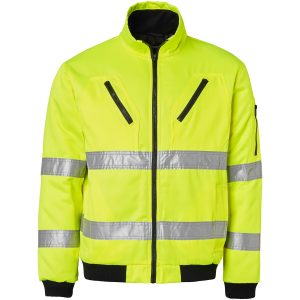 Jackor 5016 Vinter Textil Fluorescerande Gul Top Swede