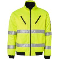 Jackor 5016 Vinter Textil Fluorescerande Gul Top Swede