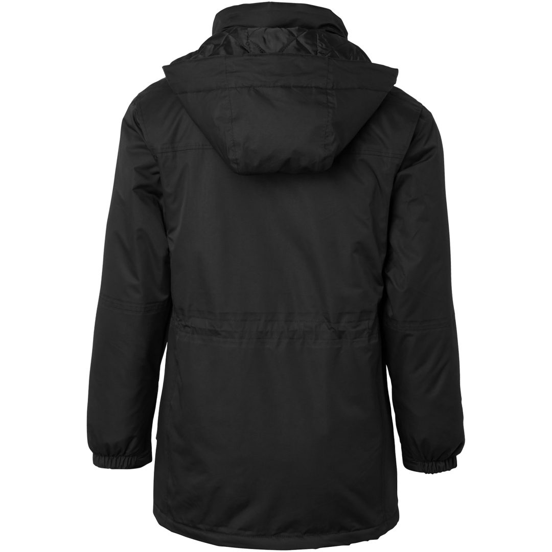 Jackor 6020 Parka Dam Textil Svart Top Swede XS – bild 3