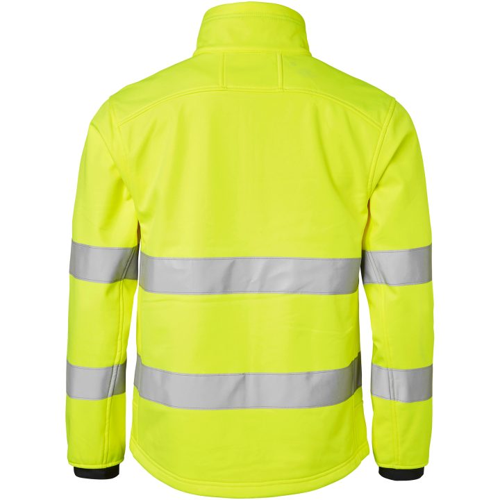 Jackor 7621 Softshell Varsel Polyester Varselgul Top Swede Small – bild 3