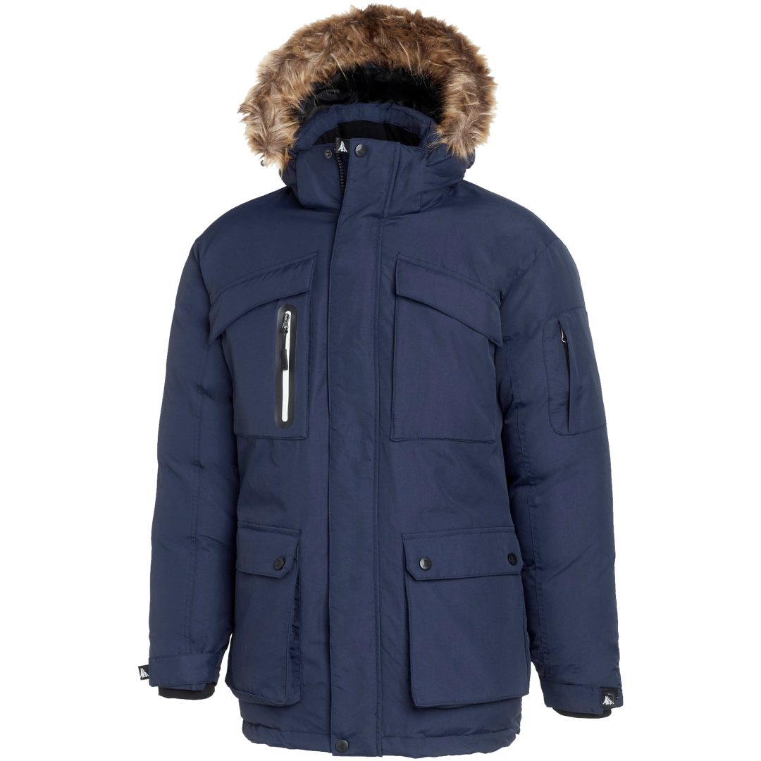 Jackor Messner Parka Polyester Marinblå Matterhorn XS
