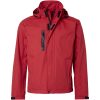 Jackor Shell Jacket Textil Röd Top Swede Small – miniatyr 1