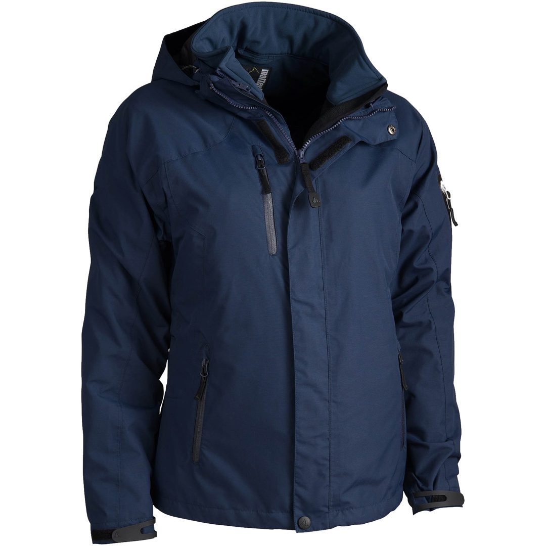 Jackor Smythe Polyester Marinblå Matterhorn XS