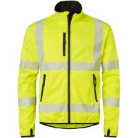 Jackor Softshell Varsel Polyester Varselgul/Svart Top Swede