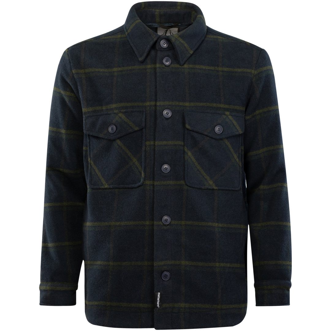 Jackor Tabei Overshirt Marinblå/Grön Matterhorn