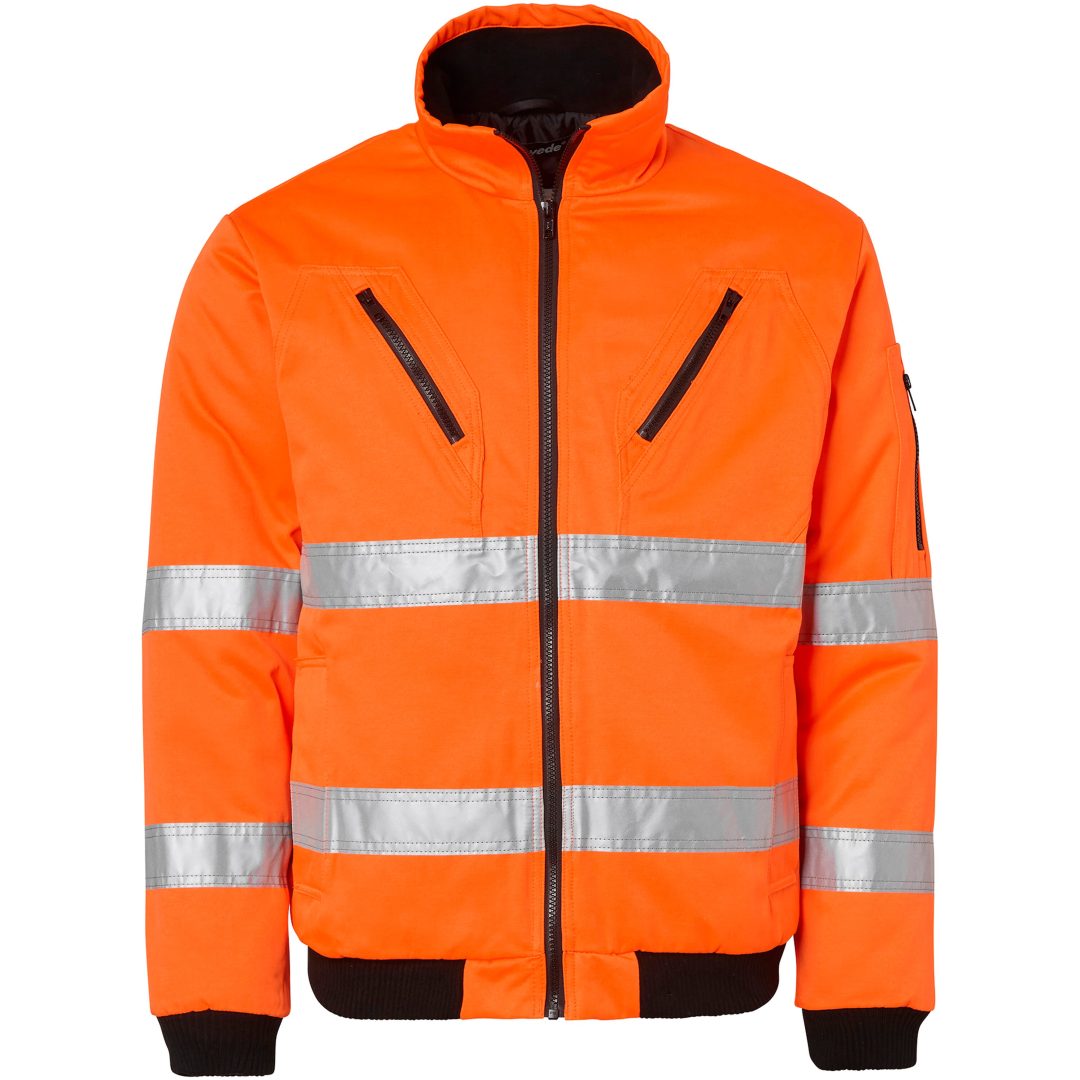 Jackor Textil Vinter 5016 Fluorescerande Orange Top Swede XS