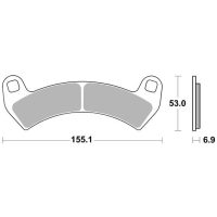 Jarrupalat Racing Sintered SBS