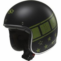 Jet Mc-Hjälm OF583 BOBBER KURT Mattsvart LS2