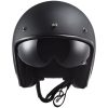 Jet Mc-hjälm Of601 Bob Ii Mattsvart LS2 Large – miniatyr 2