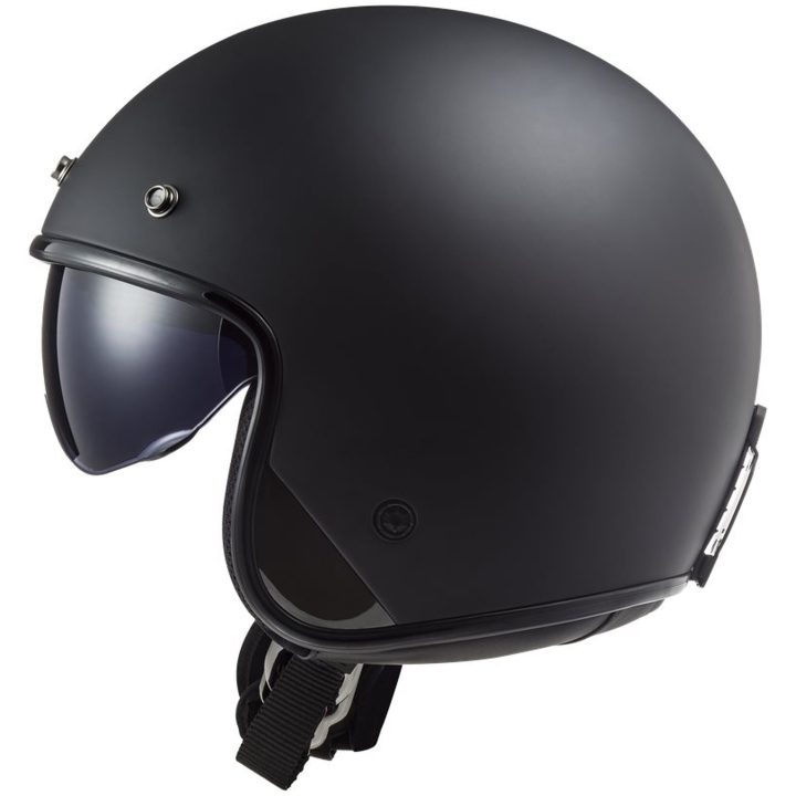 Jet Mc-hjälm Of601 Bob Ii Mattsvart LS2 Large – bild 3