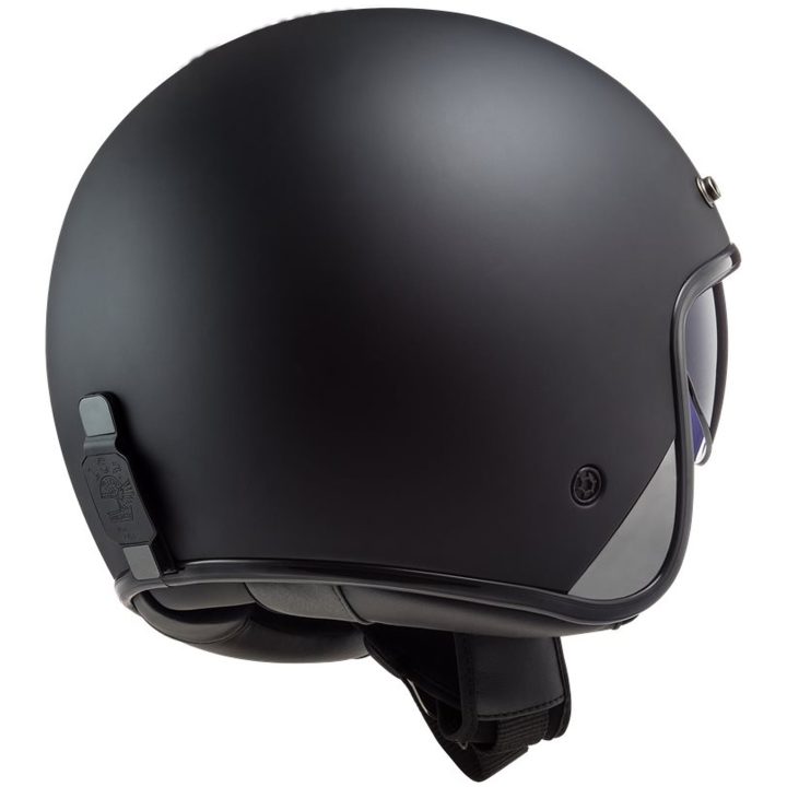 Jet Mc-hjälm Of601 Bob Ii Mattsvart LS2 Large – bild 5