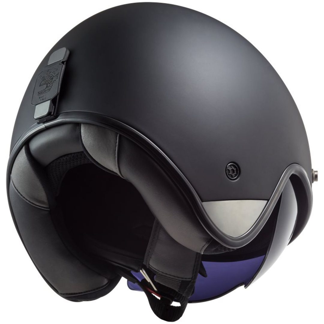 Jet Mc-hjälm Of601 Bob Ii Mattsvart LS2 Large – bild 9