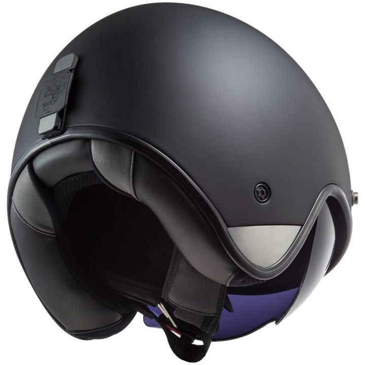 Jet Mc-hjälm Of601 Bob Ii Mattsvart LS2 Large – bild 9