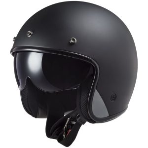 Jet Mc-hjälm Of601 Bob Ii Mattsvart LS2