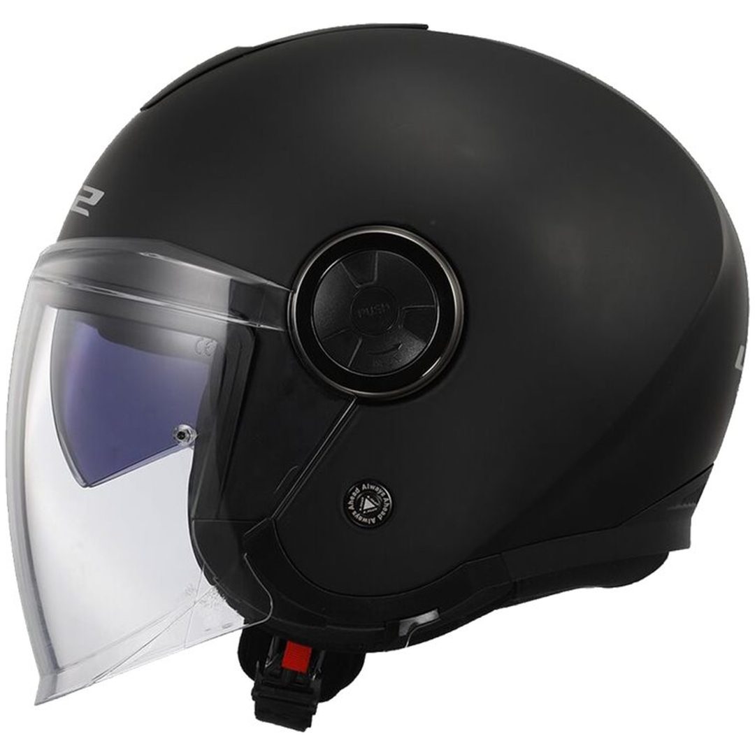 Jet Mc-hjälm Of620 Classy Mattsvart LS2 Large – bild 2