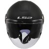 Jet Mc-hjälm Of620 Classy Mattsvart LS2 Large – miniatyr 3