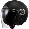 Jet Mc-hjälm Of620 Classy Mattsvart LS2 Large – miniatyr 1