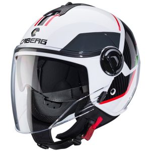 Jet Mc-hjälm Riviera V4 X Geo Italia Caberg