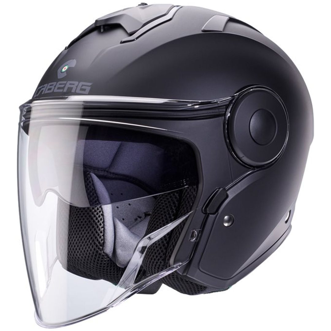 Jet Mc-hjälm Soho Mattsvart Caberg Medium