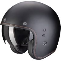 Jethjälm Belfast EVO Solid Svart Matt Scorpion